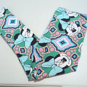LuLaRoe, Disney / Minnie Mouse Leggings, T C ,Tall And Curvy